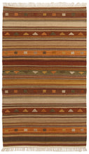 Carica l&#39;immagine nel visualizzatore di Gallery,  kilim indiano autentico originale CM 60x45
