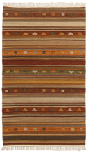 Carica l'immagine nel visualizzatore di Gallery,  kilim indiano autentico originale CM 60x45
