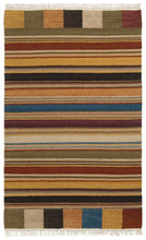 Load image into Gallery viewer, kilim originale Occasion lana cotone (60x45 CM) - Galleria Farah197
