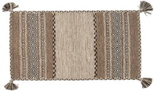 Lade das Bild in den Galerie-Viewer, Kilim Lory tribal 100% Cotone, indiano, fatto a mano 90x60 cm
