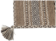 Carica l'immagine nel visualizzatore di Gallery, Kilim Lory tribal 100% Cotone, indiano, fatto a mano 150x90 cm Lavabile in Lavatrice
