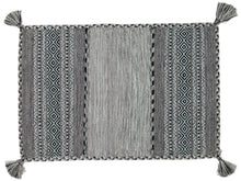 Lade das Bild in den Galerie-Viewer, Kilim Lory tribal 100% Cotone, indiano, fatto a mano 90x60 cm
