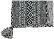 Carica l&#39;immagine nel visualizzatore di Gallery, Kilim Lory tribal 100% Cotone, indiano, fatto a mano 90x60 cm
