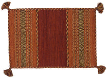 Carica l&#39;immagine nel visualizzatore di Gallery, Kilim Lory tribal 100% Cotone, indiano, fatto a mano 130x65 cm
