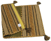 Carica l'immagine nel visualizzatore di Gallery, Kilim Lory tribal 100% Cotone, indiano, fatto a mano 150x90 cm Lavabile in LAVATRICE
