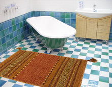 Carica l&#39;immagine nel visualizzatore di Gallery, Kilim Lory tribal 100% Cotone, indiano, fatto a mano 200x140 cm
