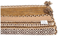 Carica l'immagine nel visualizzatore di Gallery, Kilim Lory tribal 100% Cotone, indiano, fatto a mano 200x140 cm

