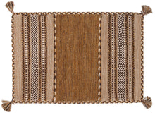 Carica l&#39;immagine nel visualizzatore di Gallery, Kilim Lory tribal 100% Cotone, indiano, fatto a mano 200x140 cm
