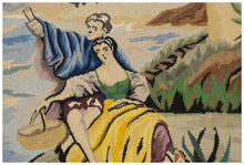 Carica l&#39;immagine nel visualizzatore di Gallery, 205x150  cm Aubusson Arazzo classic figurativ Origine: Francia
